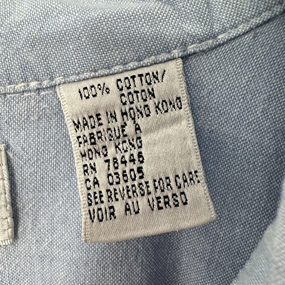 Portraits Northern Isles Shirt Womens 22W Embroidered Collar Western Top Blouse - Picture 8 of 13